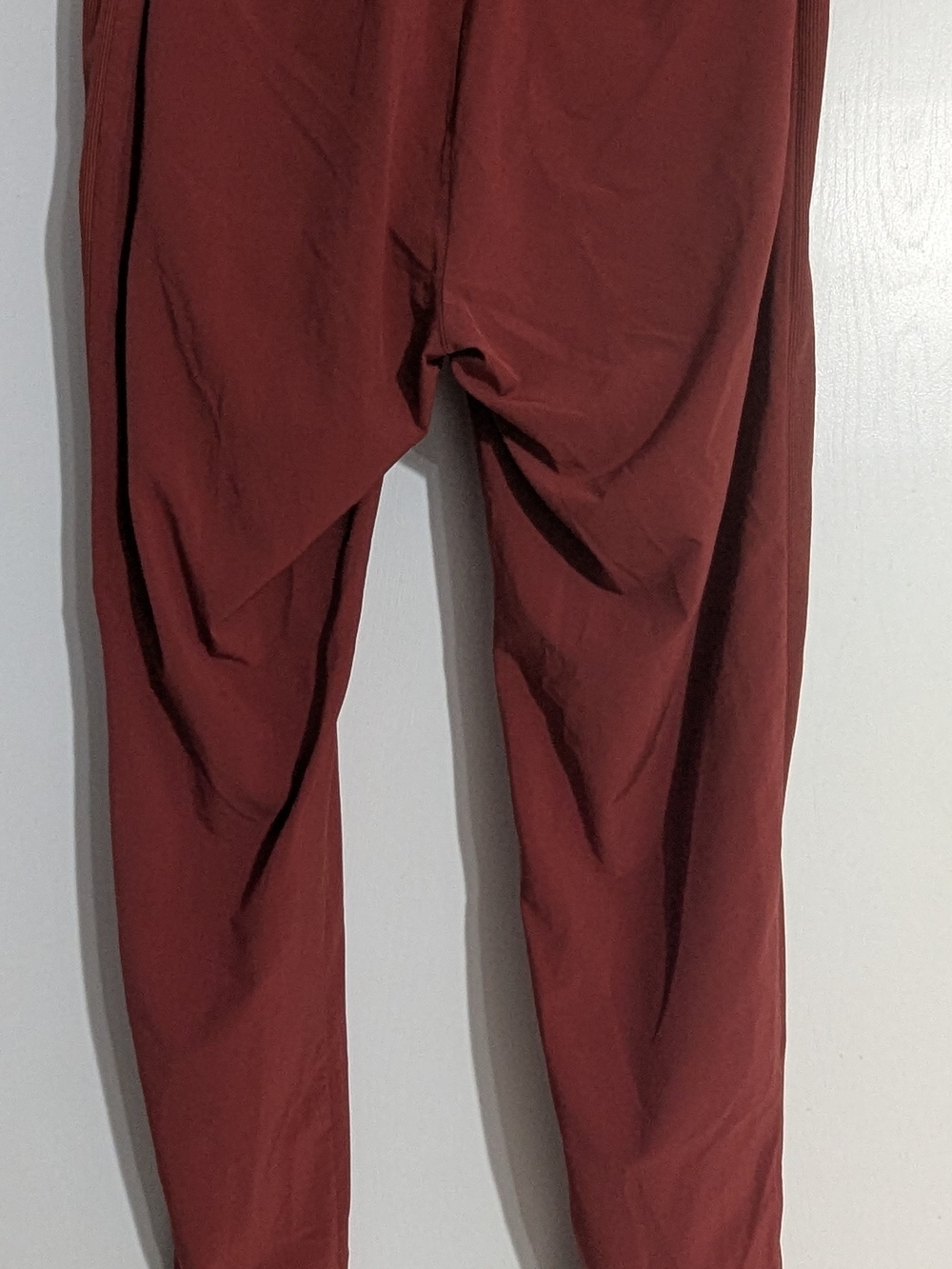 Athleta Women's Rust Red Track Pants - Picture 4 of 6